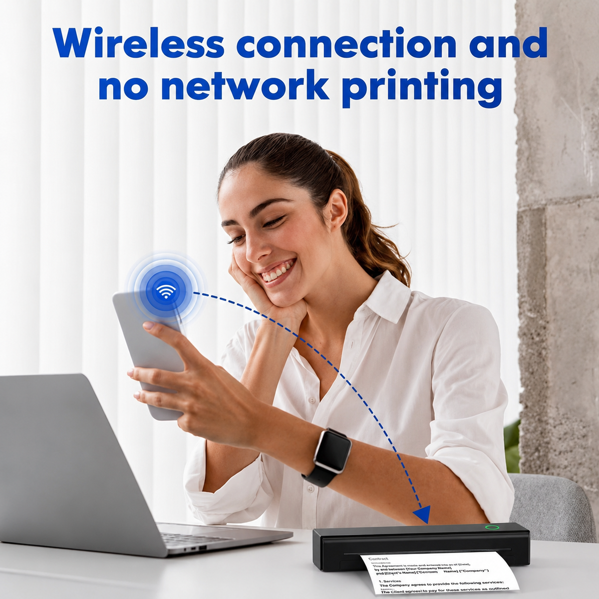 Advanced Inkless Mobile Printer