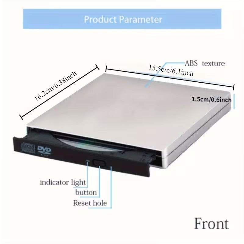 Advanced Portable DVD Burner Drive