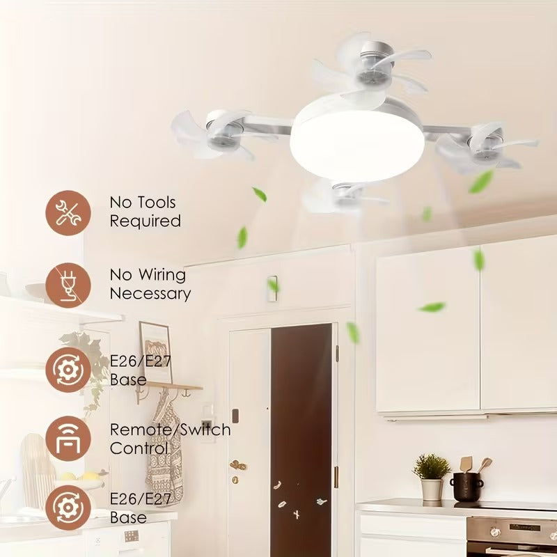 Advanced Screw-In Ceiling Fan Light
