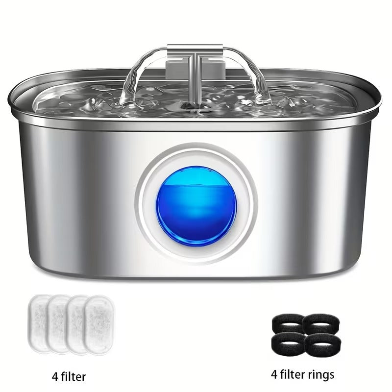 Advanced Stainless Steel Pet Fountain