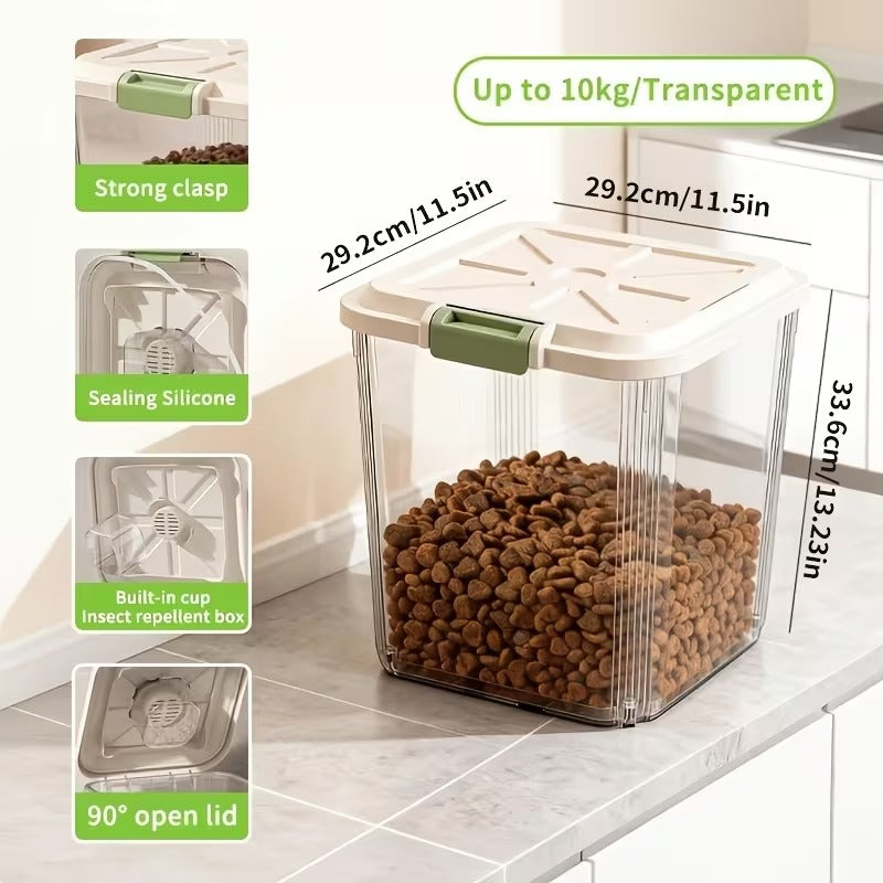 Airtight Pet Food Storage Bin