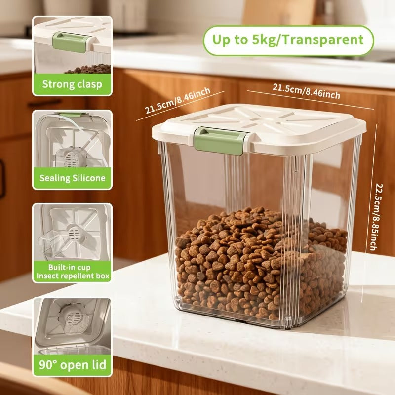 Airtight Pet Food Storage Bin