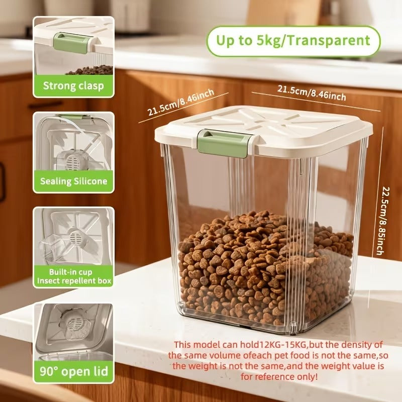 Airtight Pet Food Storage Bin