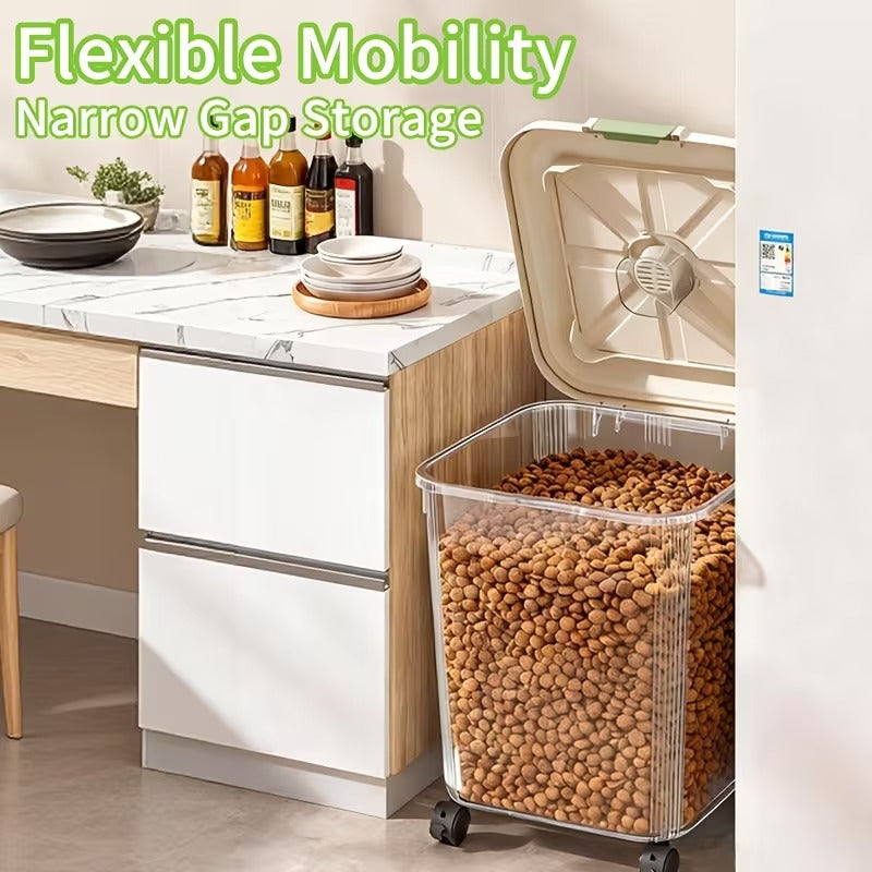Airtight Pet Food Storage Bin