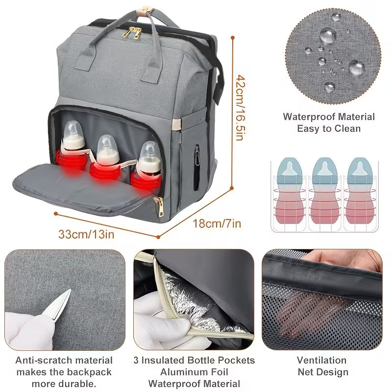 All-in-One Diaper Backpack