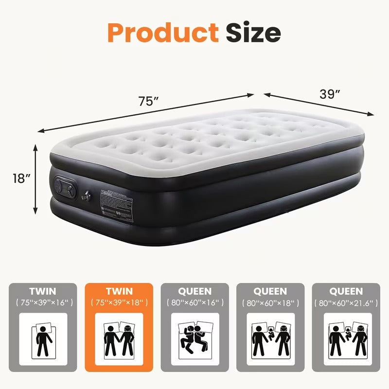 Built-In Pump Air Mattress