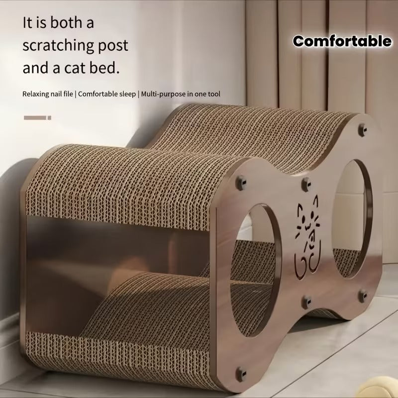 Cat Scratch House & Lounger