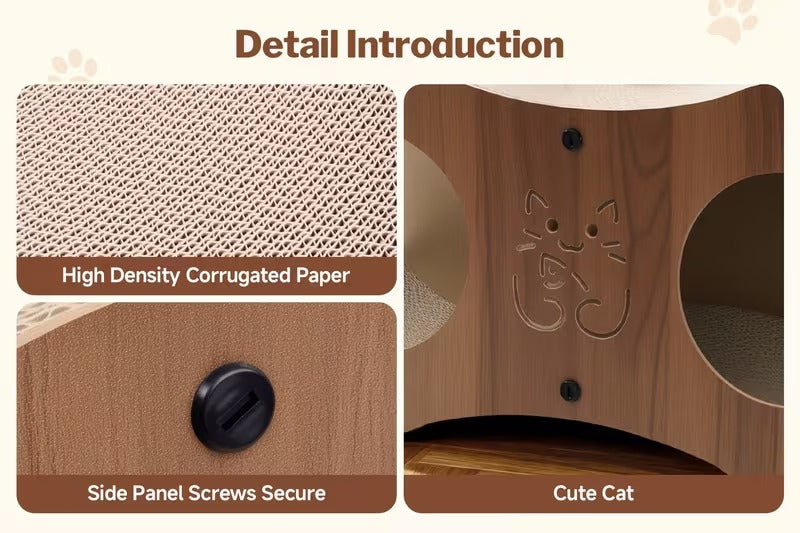 Cat Scratch House & Lounger