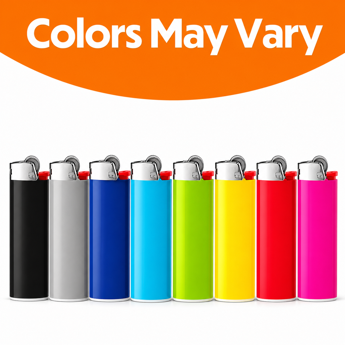 Classic 8-Pack Maxi Pocket Lighters