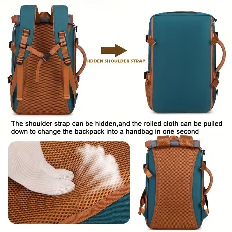 Convertible Travel Laptop Backpack