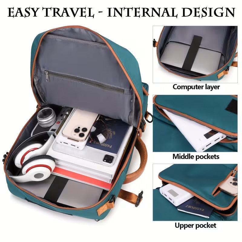 Convertible Travel Laptop Backpack