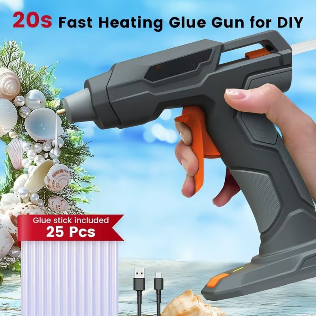 Cordless Hot Glue Gun Kit