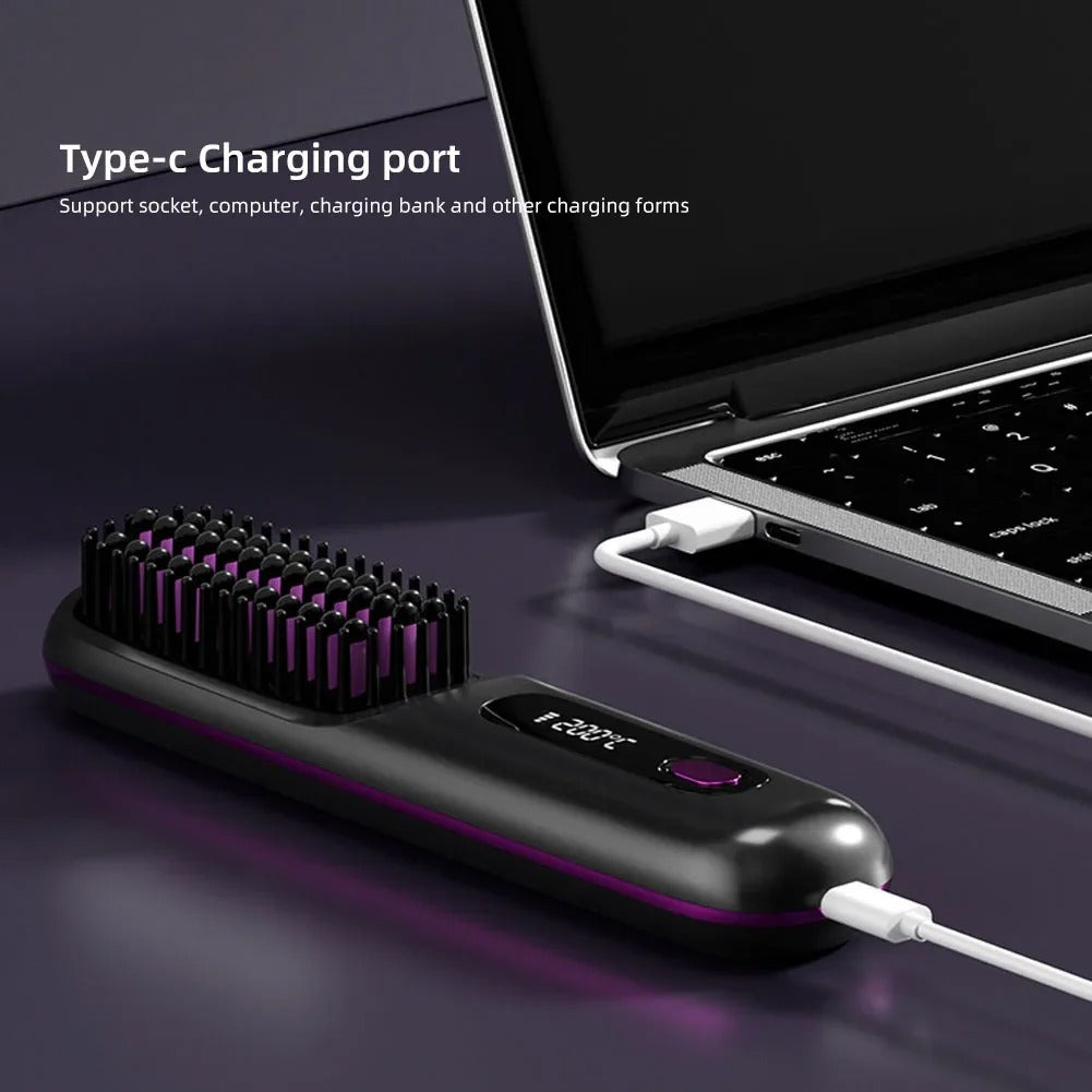 Cordless Straightening Brush