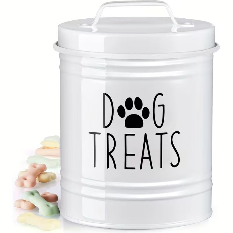 Country-Style Dog Treat Tin