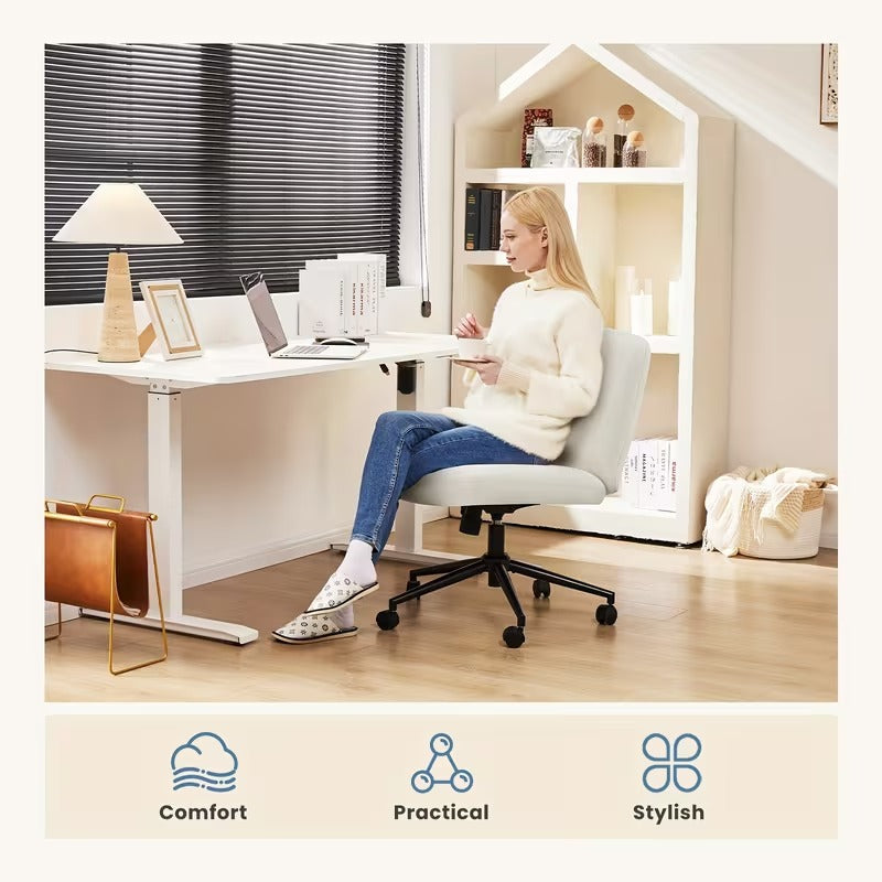 Cross-Legged Office Chair
