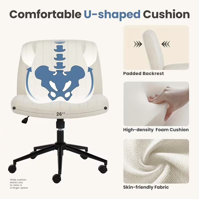 Cross-Legged Office Chair
