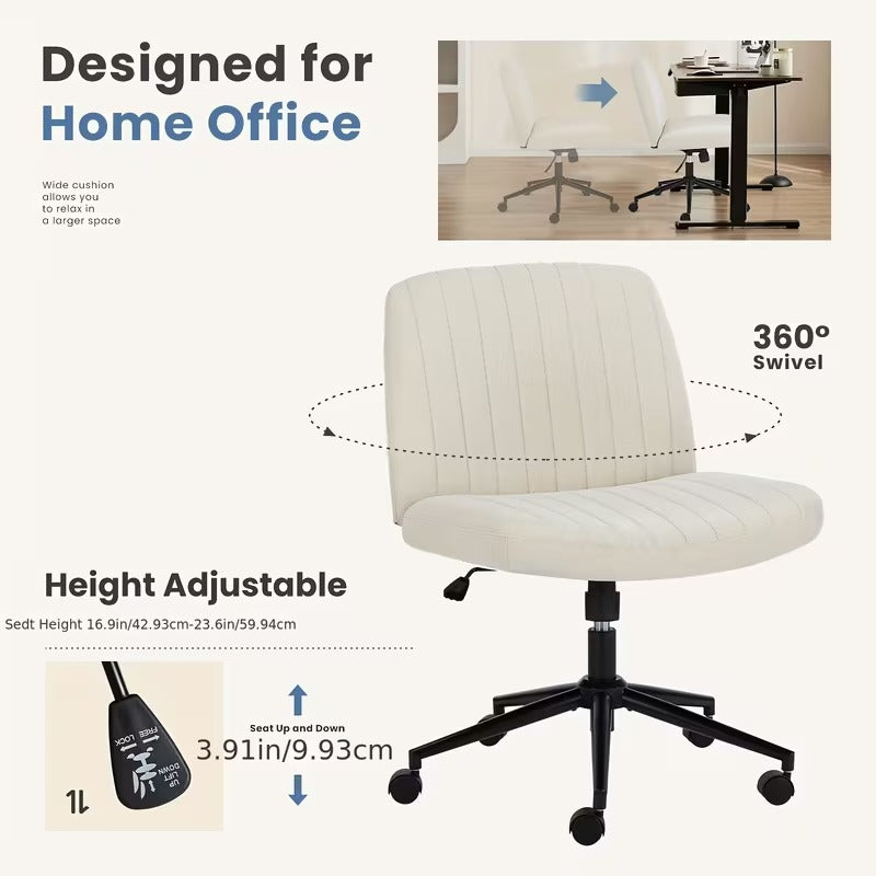 Cross-Legged Office Chair
