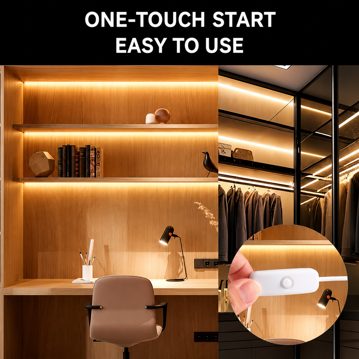 Dotless COB LED Light Strip