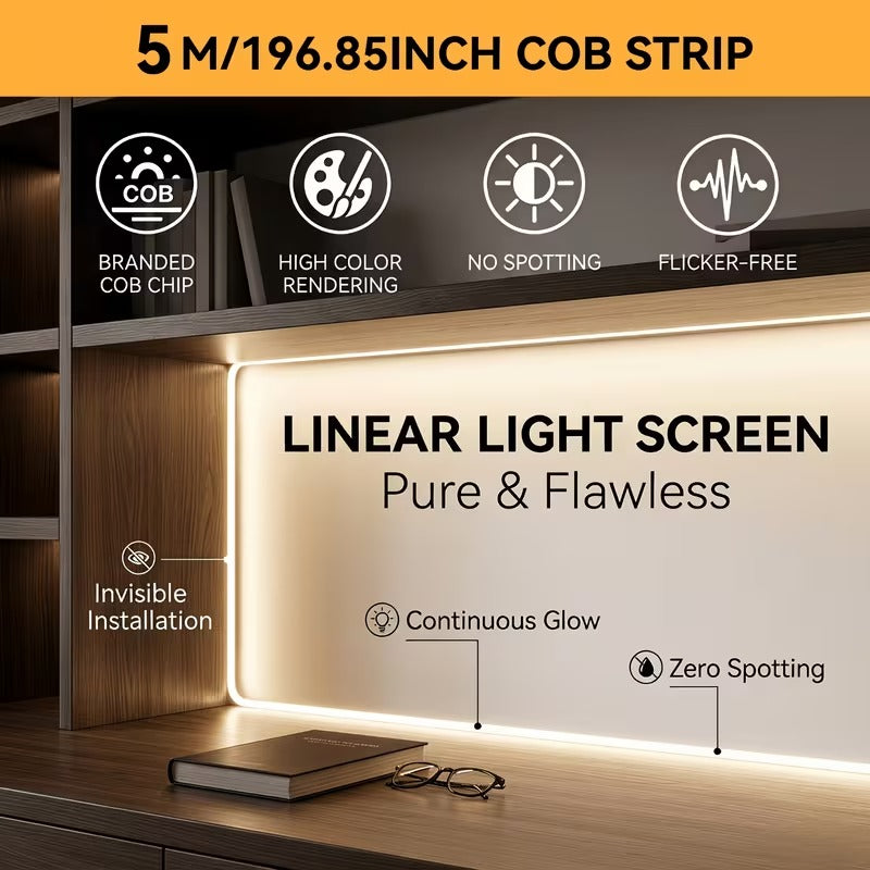 Dotless COB LED Light Strip