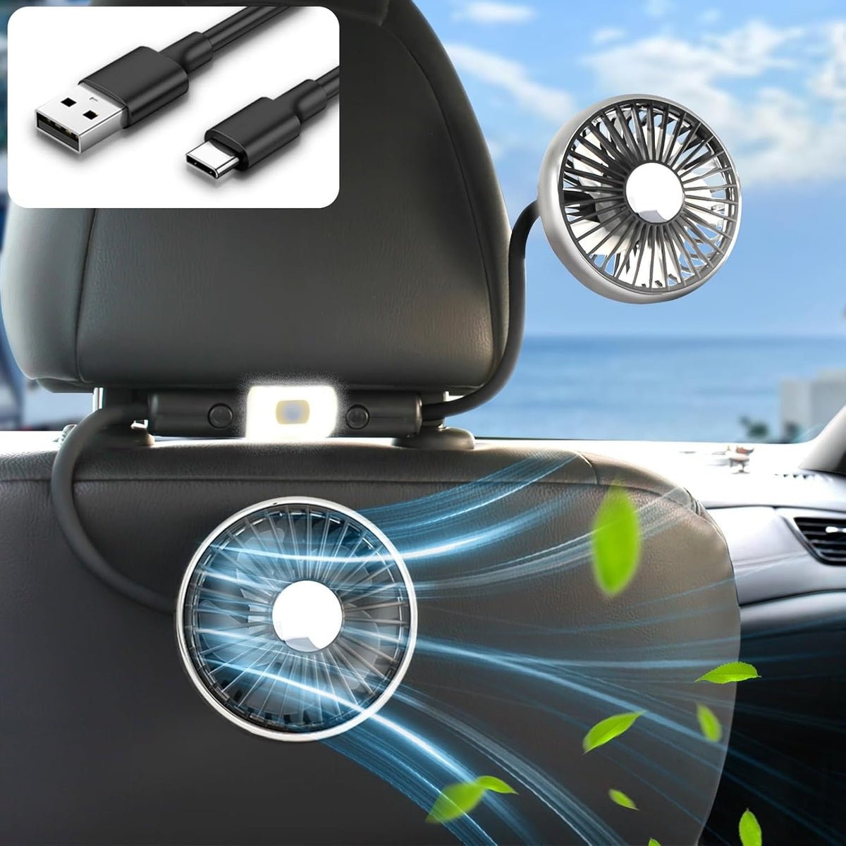 Dual Clip-On Fan