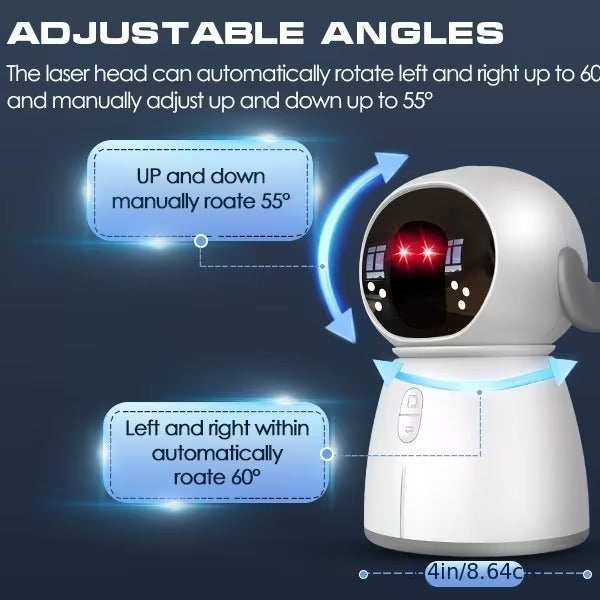 Dual-Laser Cat Exercise Toy