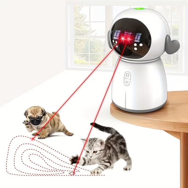 Dual-Laser Cat Exercise Toy