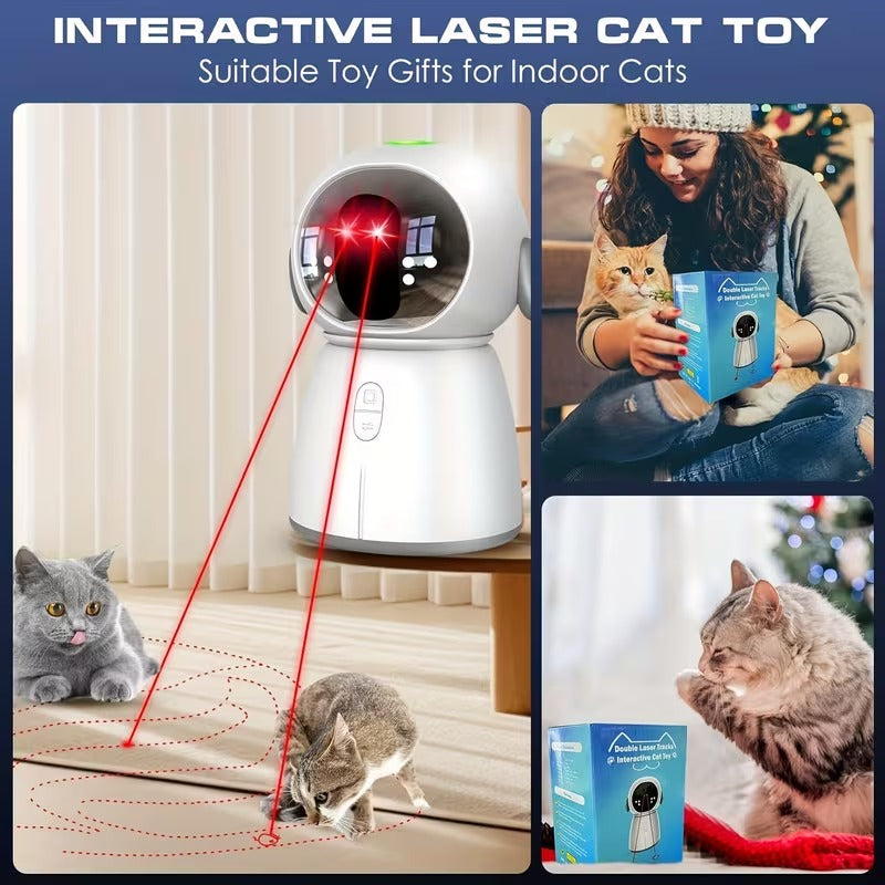 Dual-Laser Cat Exercise Toy