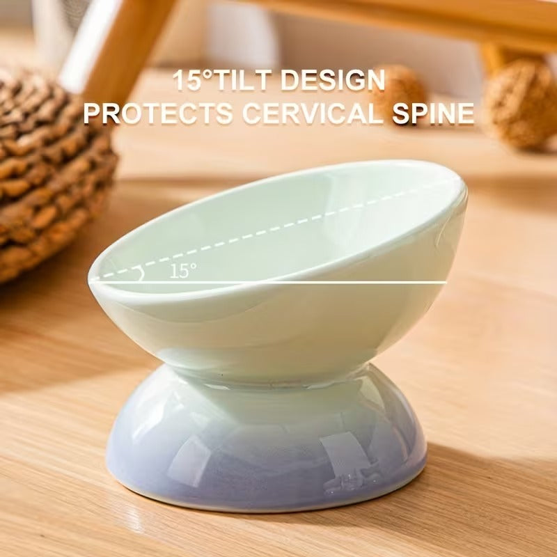 Elevated Ceramic Pet Bowl