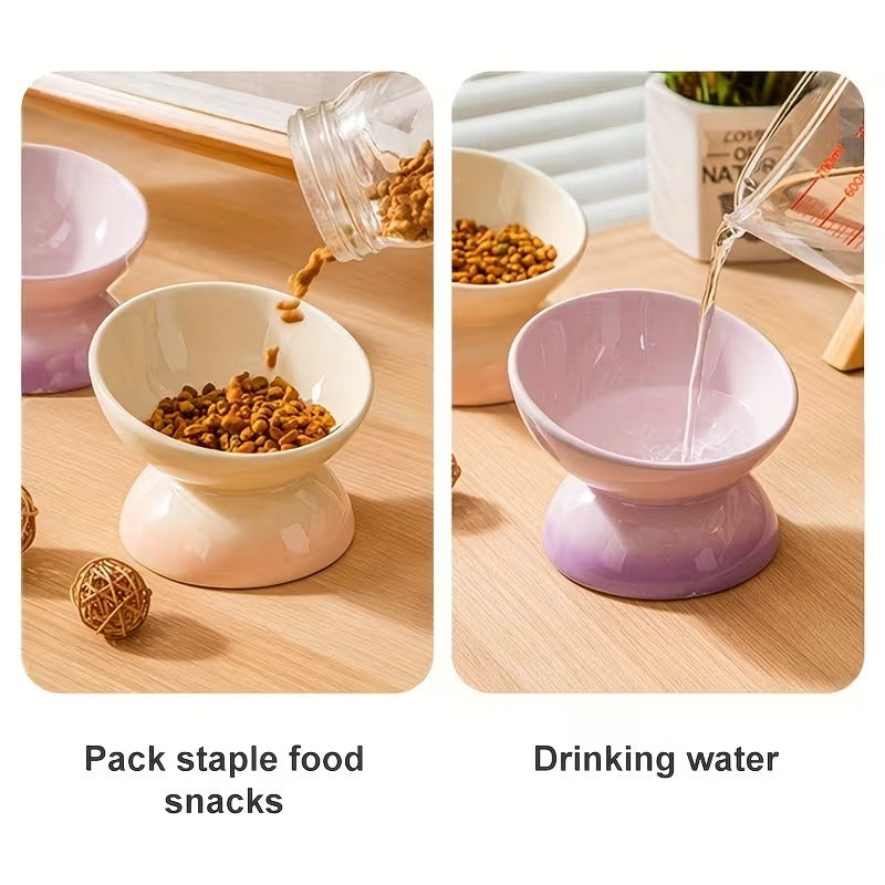 Elevated Ceramic Pet Bowl