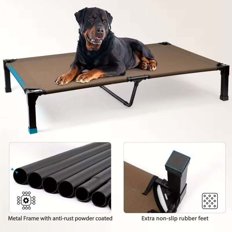 Elevated Mesh Dog Bed