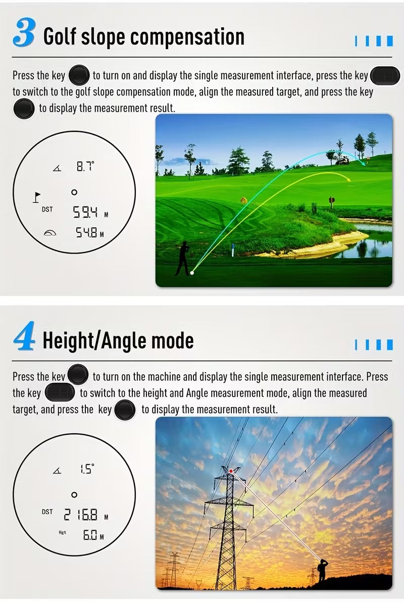 Elite 1200-Yard Golf Rangefinder
