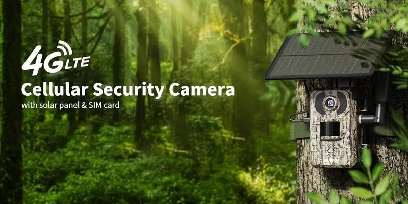 Elite 4G Solar Trail Camera