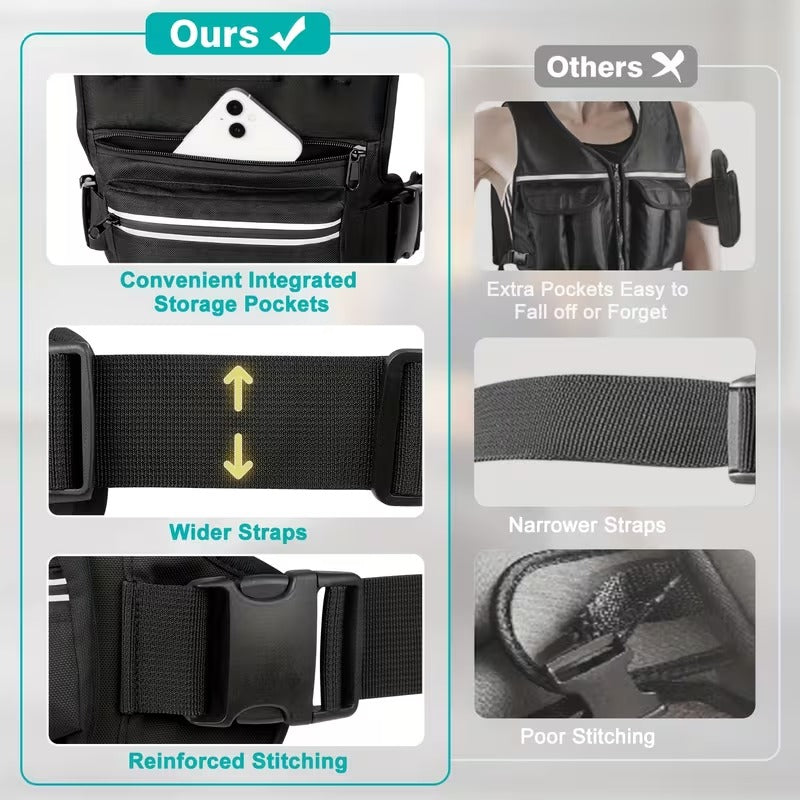 Elite Slim-Fit Weighted Training Vest