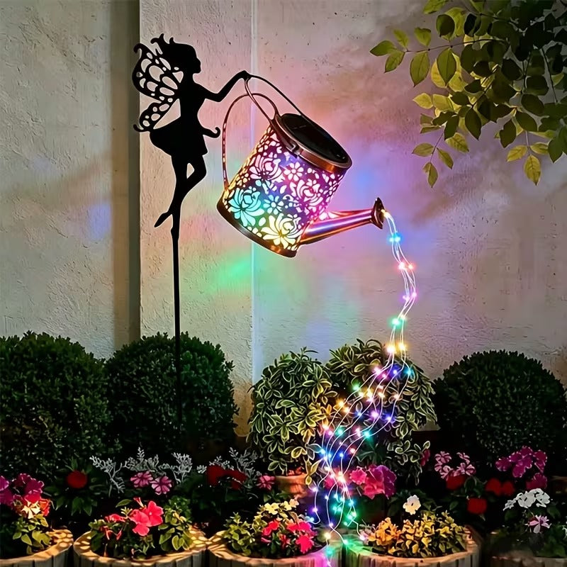 Enchanting Solar Watering Can Lights