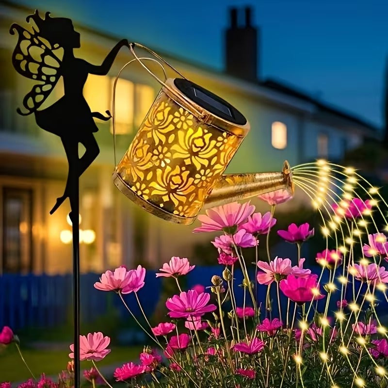 Enchanting Solar Watering Can Lights