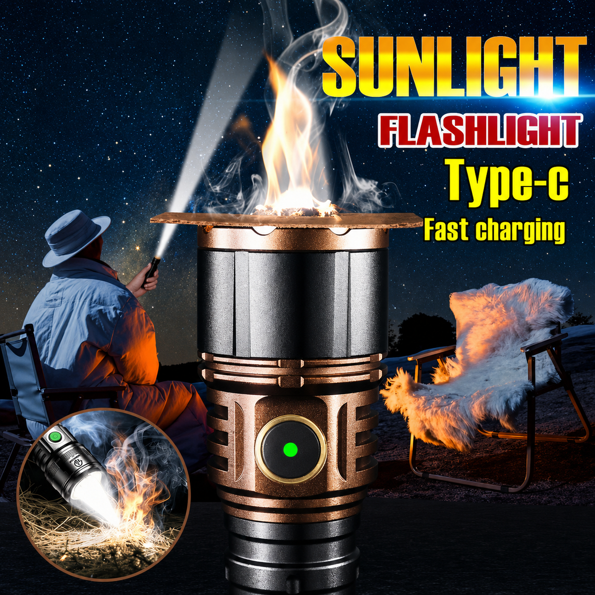 Extreme 4500-Lumen Survival Flashlight