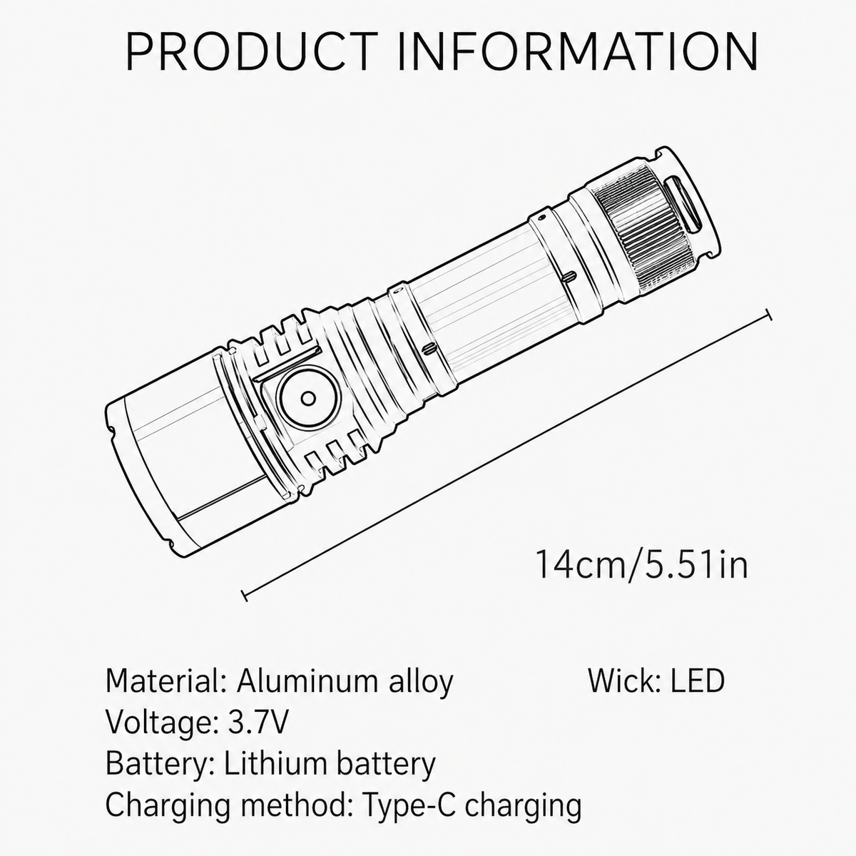 Extreme 4500-Lumen Survival Flashlight