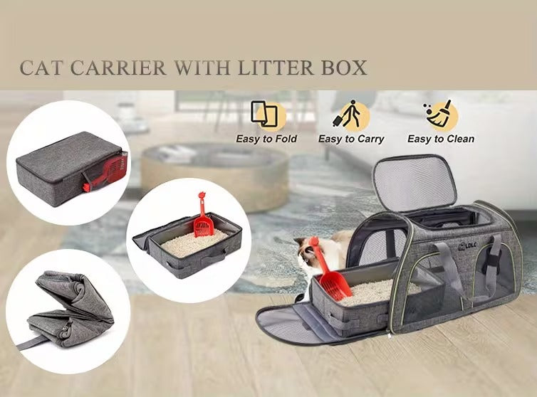 Foldable Travel Litter Box