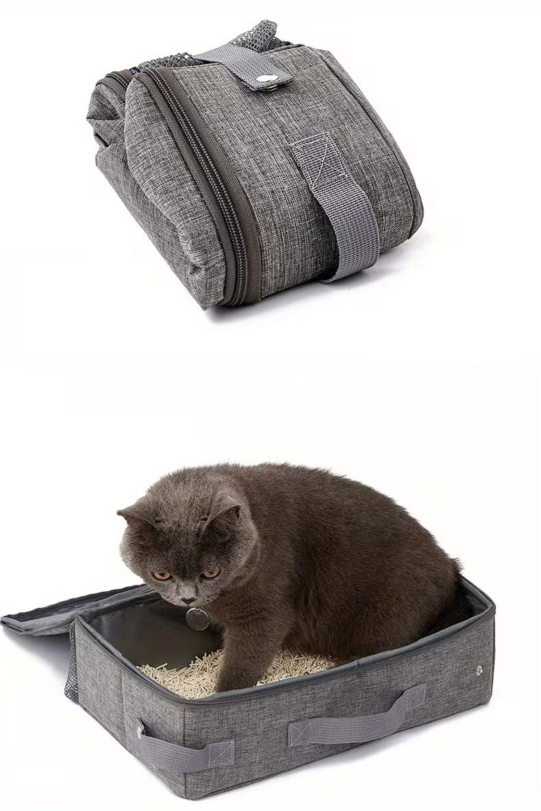 Foldable Travel Litter Box