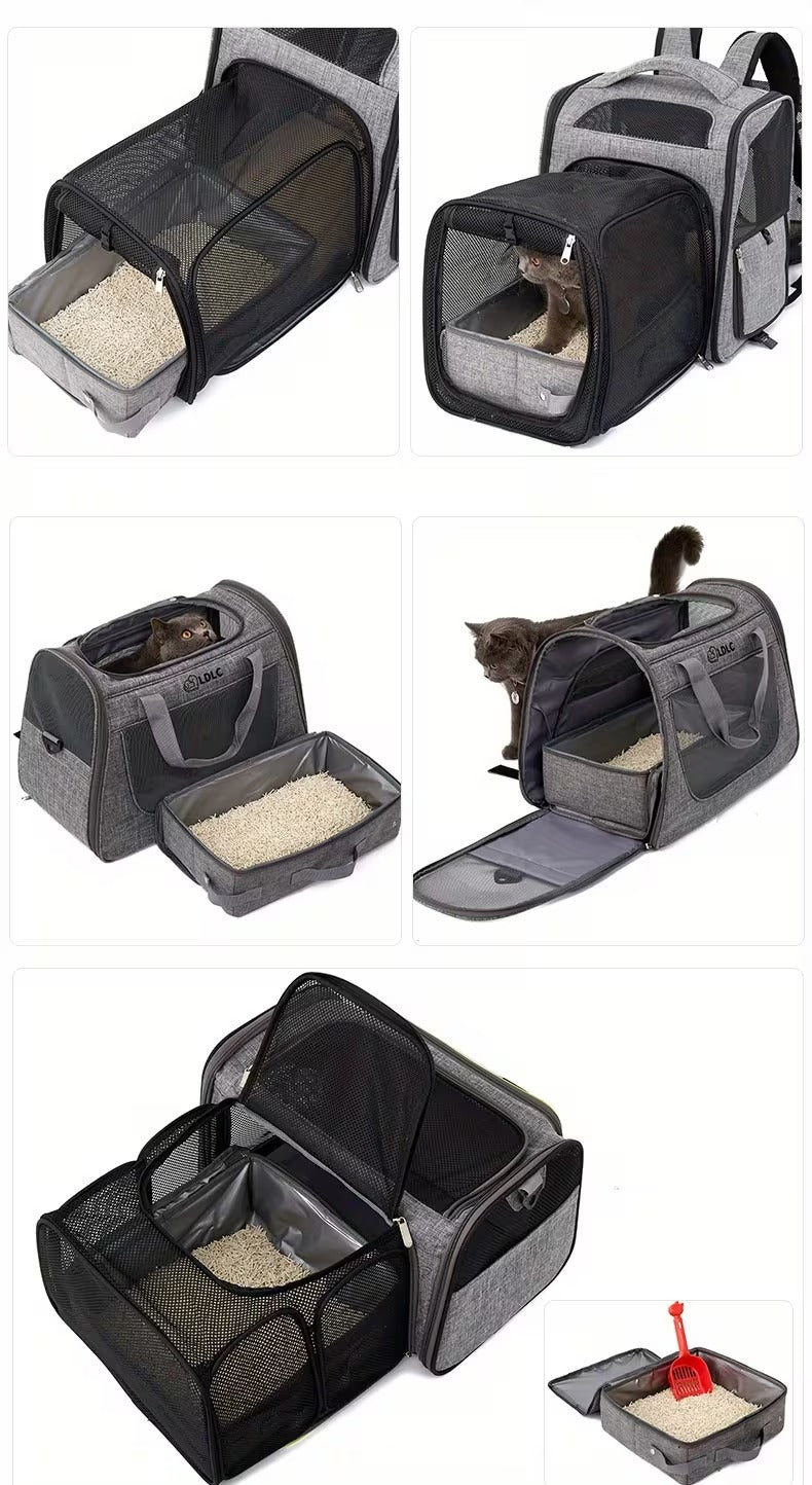 Foldable Travel Litter Box