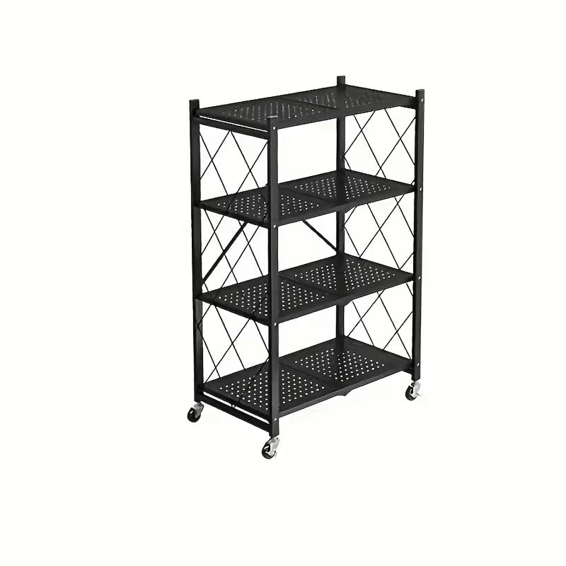 Folding Rolling Storage Shelf
