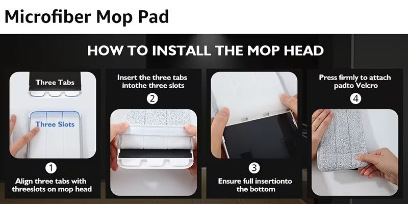 Hands-Free Mop & Bucket Set