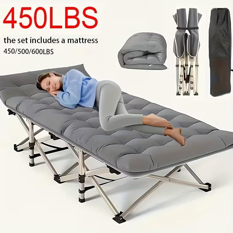 Heavy-Duty Folding Camping Cot