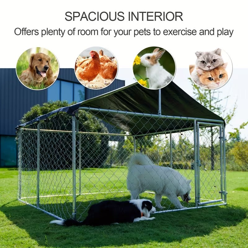 Heavy-Duty Outdoor Dog Kennel