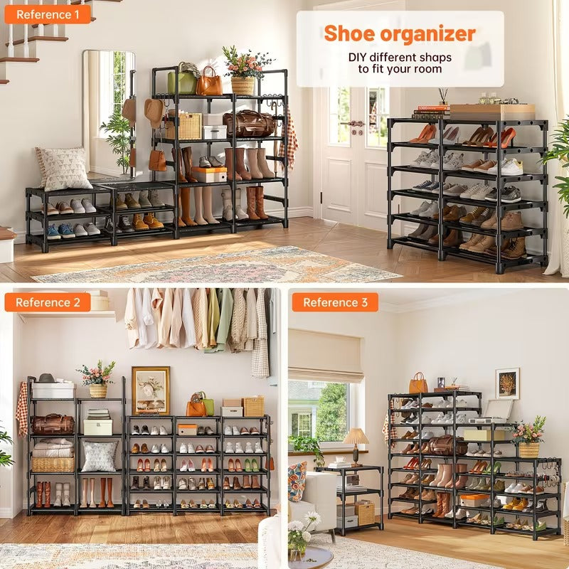 Heavy-Duty Stackable Storage Shelf