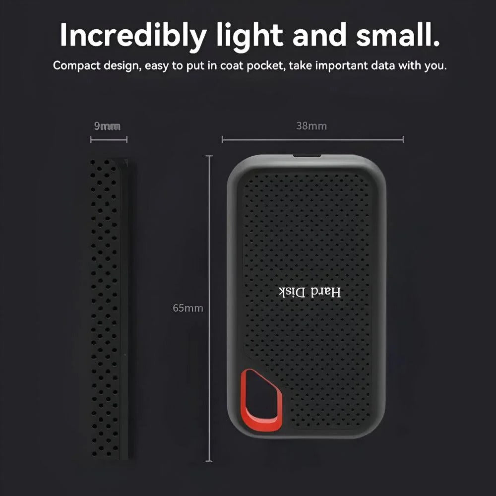 Portable External SSD Drive