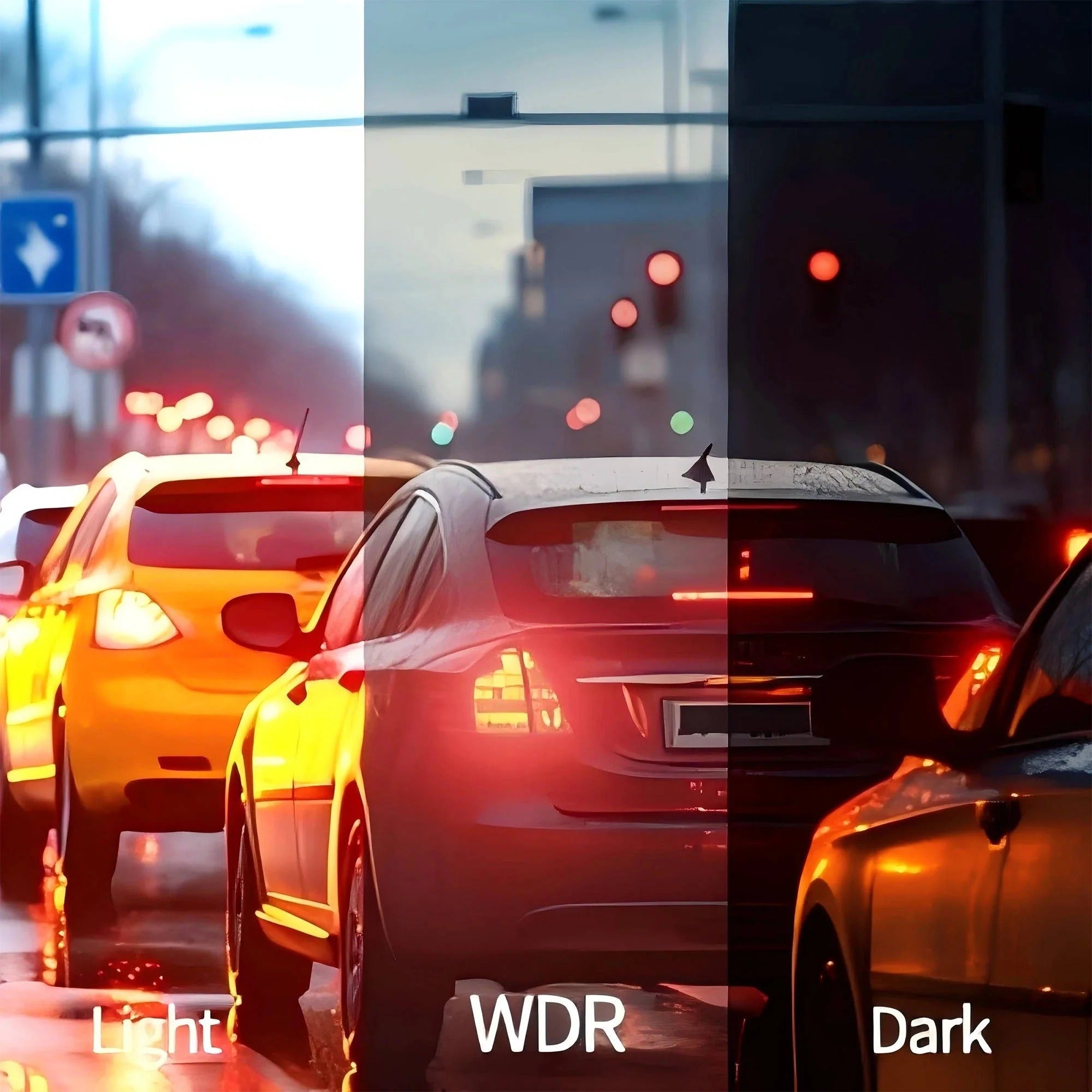 4-Lens 360-Degree Vehicle Dash Cam
