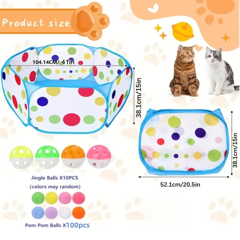 Indoor Cat Ball Pit