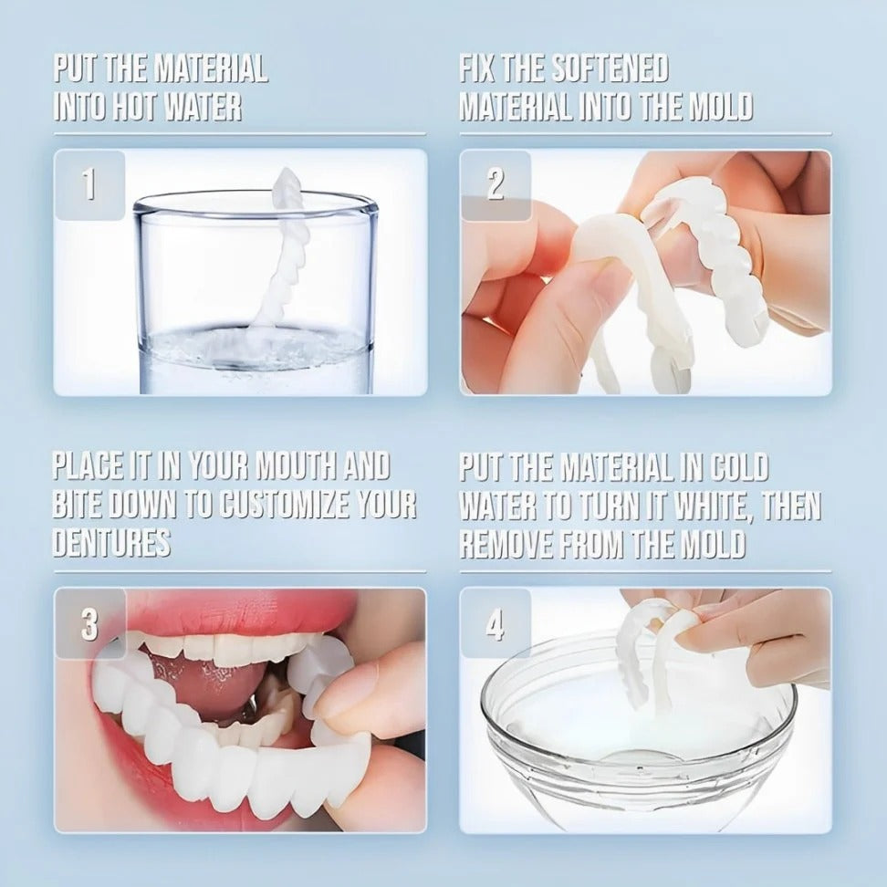 Instant Smile Clip-On Veneers Kit