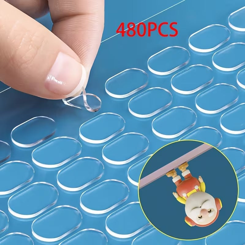 Invisible Removable Adhesive Dots